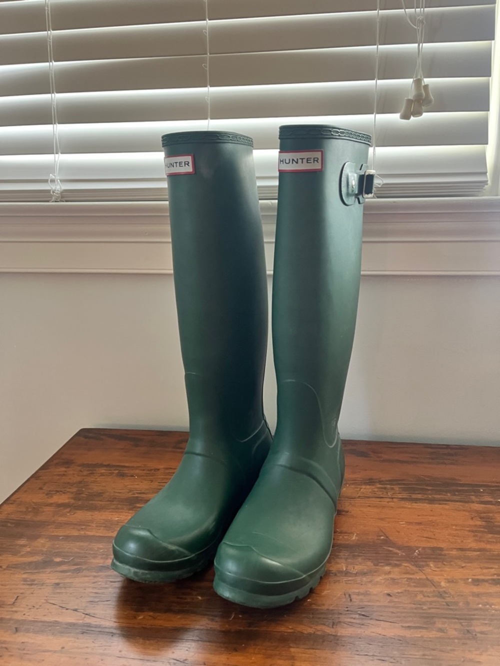 Hunter Classic Tall Forest Green Rain Boots